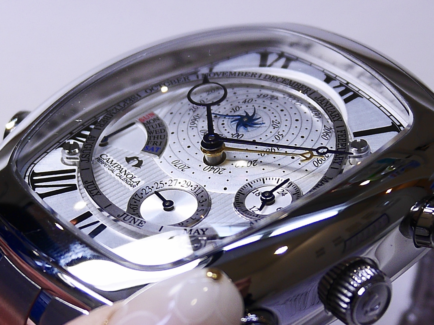 CITIZEN カンパノラ パーペチュアルカレンダー×トノー AG6250-50A 
