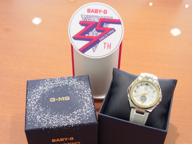 BABY-G】 G-MS 25th Anniversary Model ＊ MSG-W225-7AJR (ベビージー