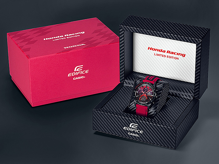 【メンズ腕時計】 エディフィス Honda Racing 限定モデル EQB-1000HRS-1AJR×EQB-1000HR-1AJR